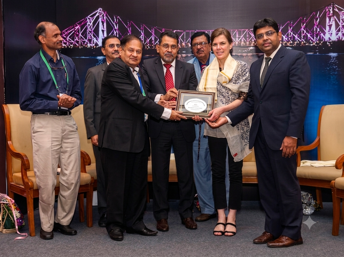 APSI office bearers presenting a token of appreciation