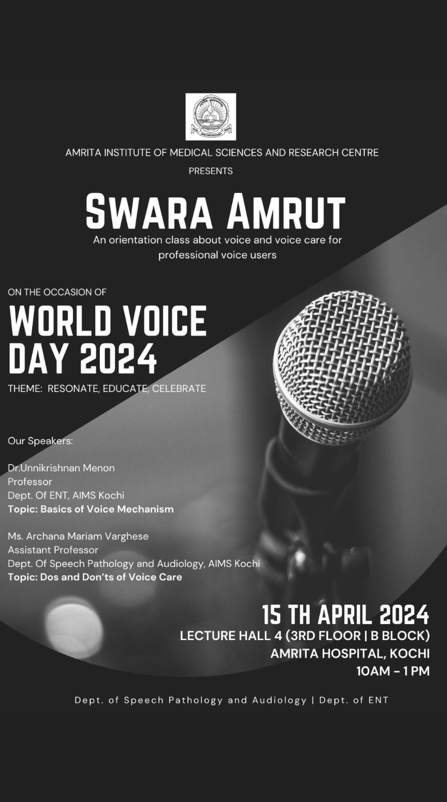 World Voice Day 2024 — Kochi photo 1
