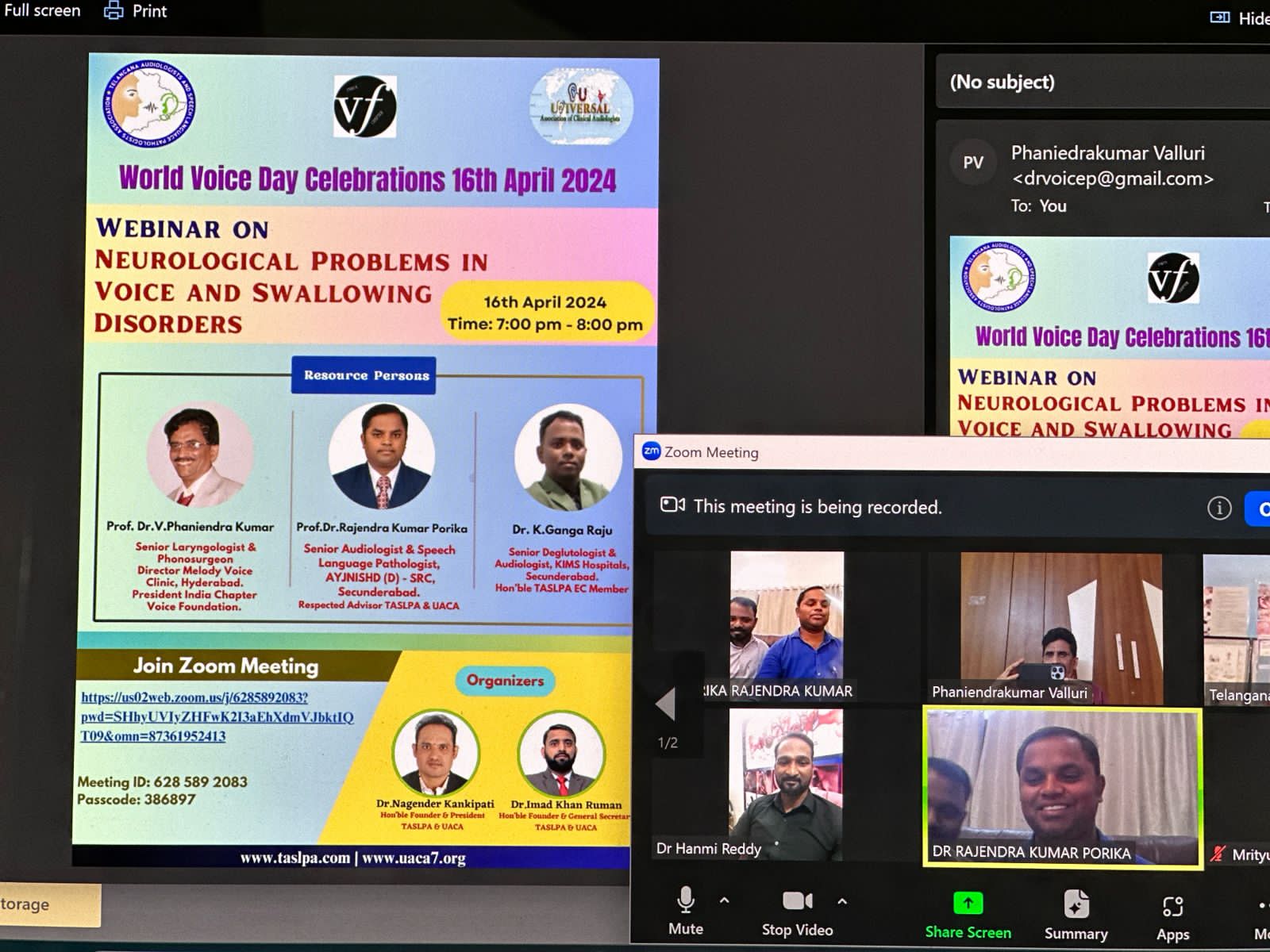 World Voice Day 2024 — Hyderabad photo 1