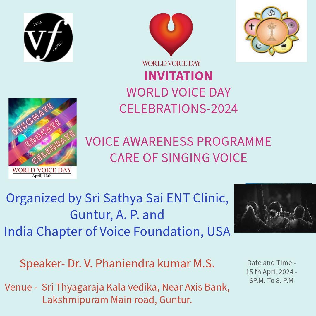 World Voice Day 2024 — Guntur photo 1