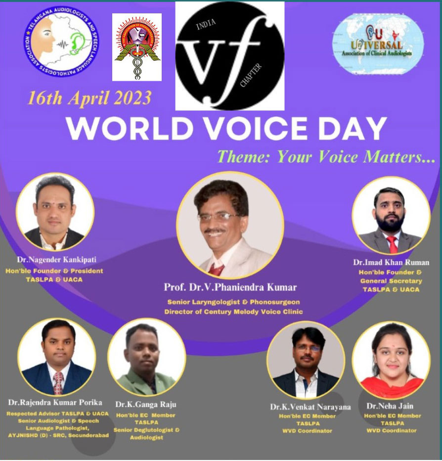 World Voice Day 2023 — Hyderabad photo 1