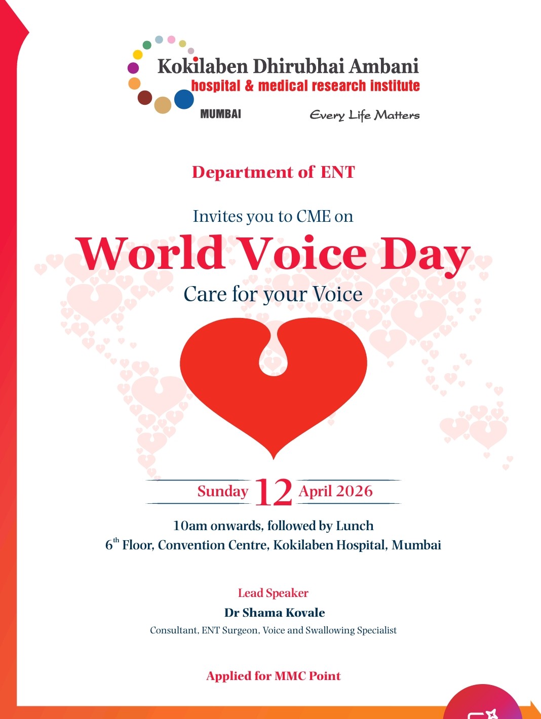World Voice Day 2026 — Mumbai photo 1
