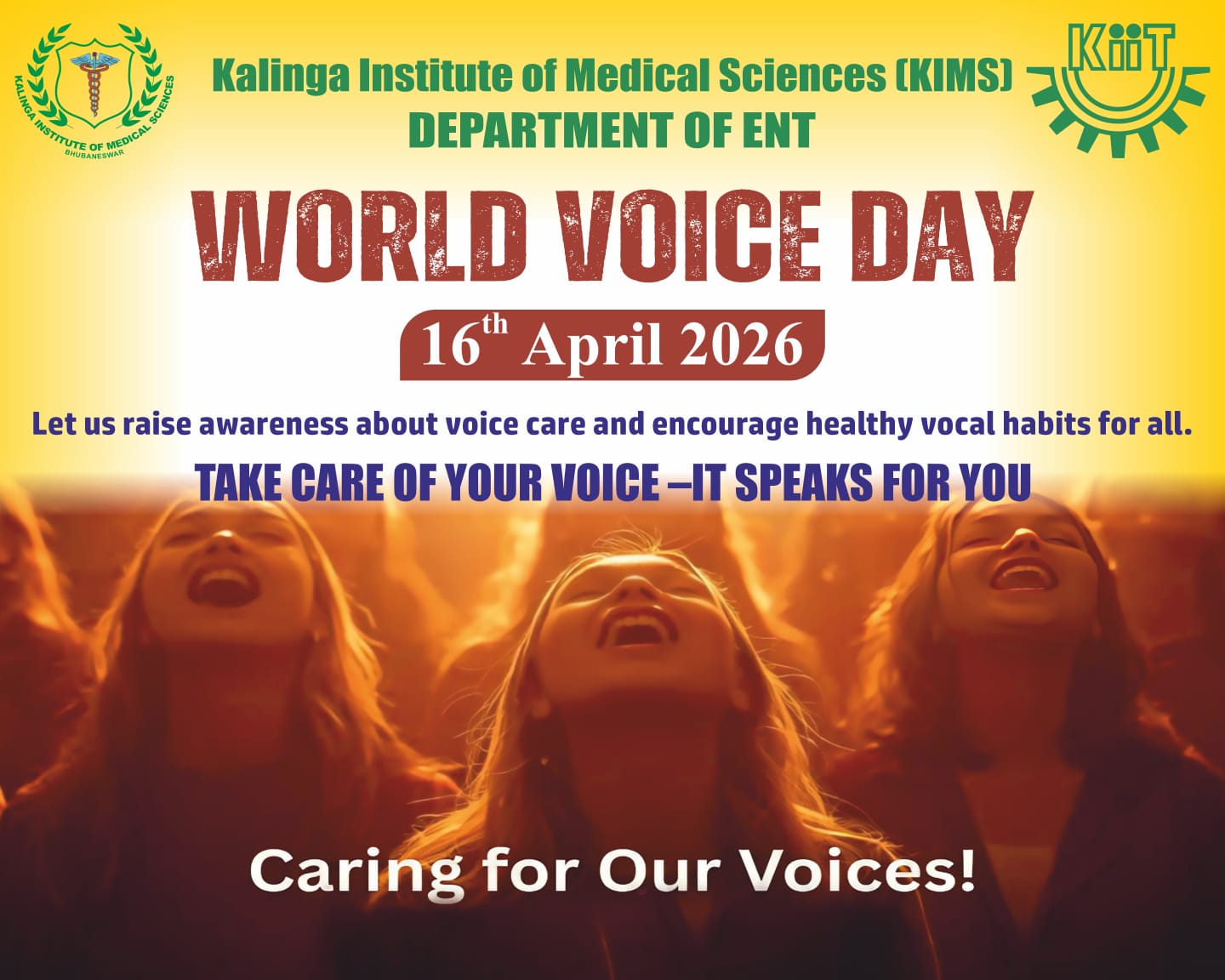 World Voice Day 2026 — Bhubaneswar photo 1