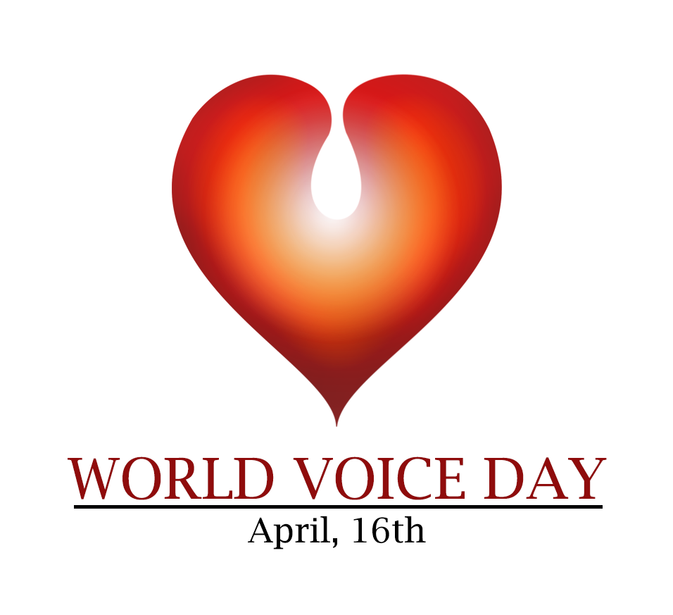World Voice Day emblem — April 16th