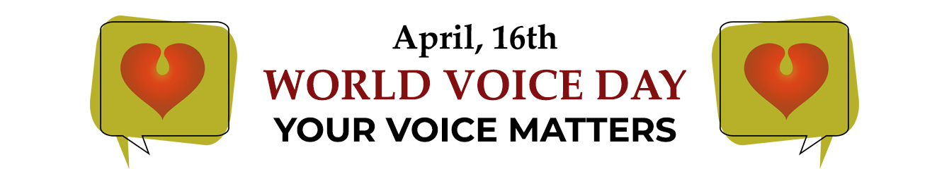 World Voice Day 2023 theme banner